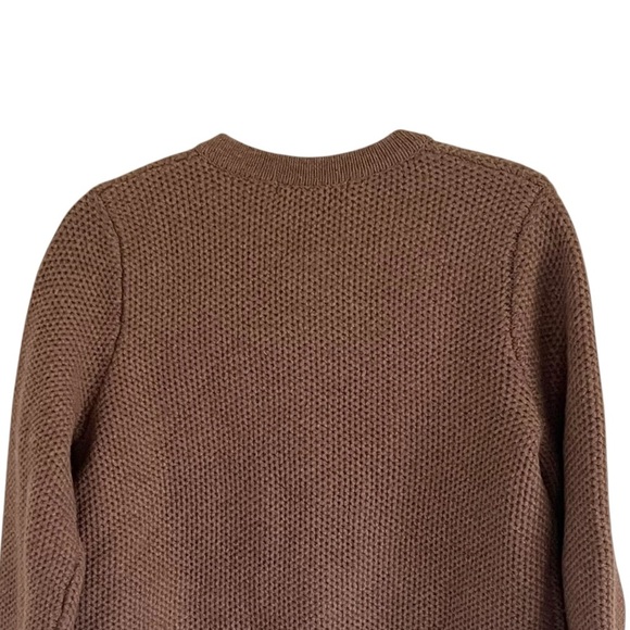 Boden Textured Stitch Cardigan in Praline Brown NWT Size US 10 - Picture 7 of 13